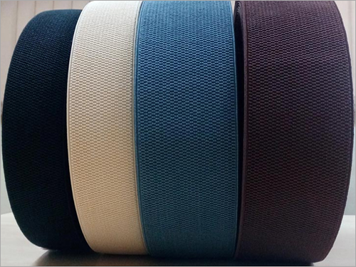 Coloring Woven Elastic Tapes