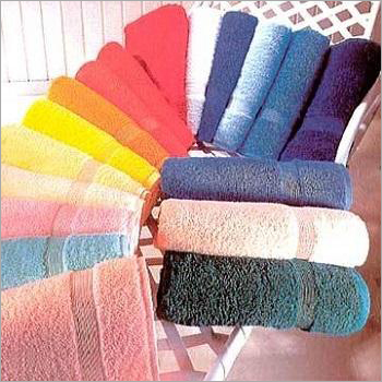 Dyed Terry Bath Towels