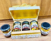 Caja del regalo de la miel