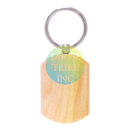 Wood Wooden Keychains