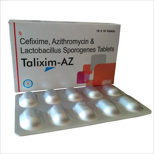 Cefixime, Azithromycin & Lactobacillus Sporogenes Tablets