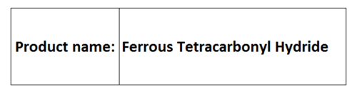 Ferrous Tetracarbonyl Hydride - Fe(CO)4H 1.46 g/cmÂ³ >99% Purity | High Purity Precise Synthesis Stable Compound