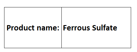 Ferrous compounds