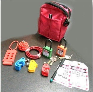 Safety Lockout Station Pouch Kit By UNIQUE SAFETY SERVICES