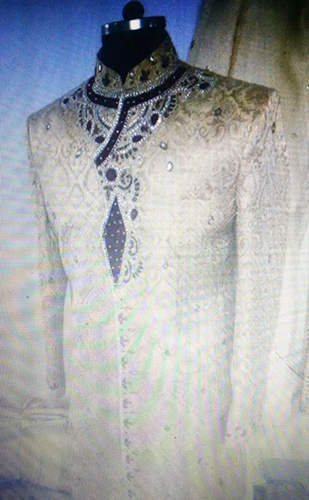 Hand Embroidered Sherwani