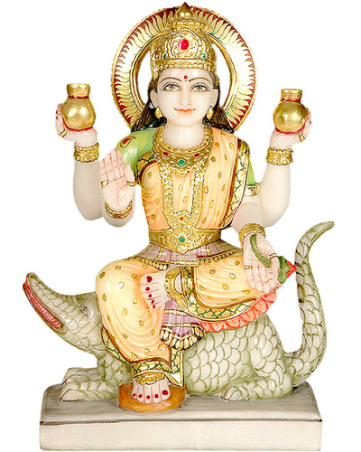 Makrana Marble Ganga Statue Sculptures