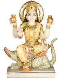 Makrana Marble Ganga Statue Sculptures