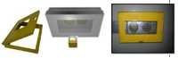 Electrical Panel Lockout Box - Ms Sheet, Yellow Powder Coating | 1 Year Warranty, Industrial Safety Application, Side Locking Arrangement