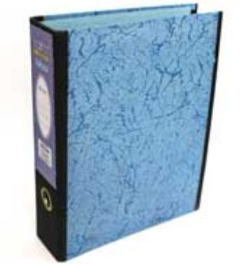 Index File - Cardboard Paper, A4 Size, Blue, Lever Arch Binding | Secure Storage, Easy Access, Durable Design, Organized Filing, Efficient Indexing