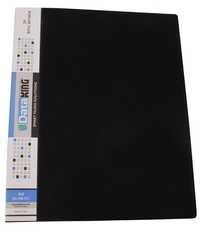 2d Ring Binder - Polypropylene, A4 Size, Black | Pack Of 2 Pieces, Ideal For Organizing Documents And Reports