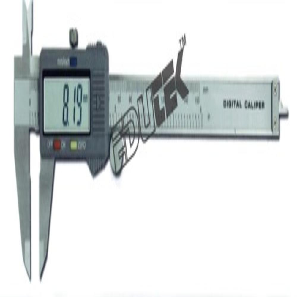 VERNIER CALIPER - Stainless Steel, 150 x 20 x 10 mm, Digital Display | Accuracy 0.01 mm, LCD Inch/mm Conversion, Battery Powered, 1-Year Warranty