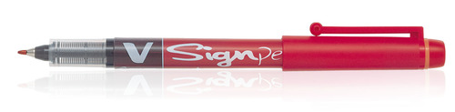 Pen - 2 mm, Red Body Color with Red Pure Liquid Ink | Smooth Writing, Skip-Free Innovation, ATT System for Ink Level Indicator