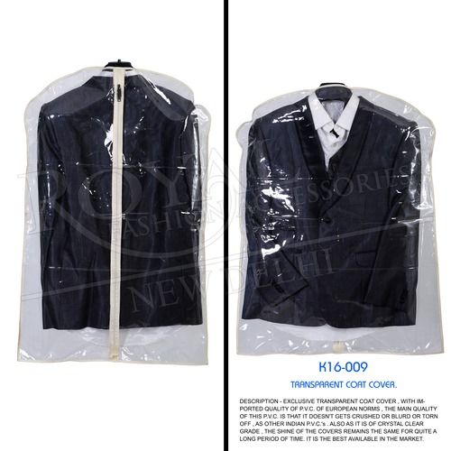 Transparent Cover For Men'S Designer Coat Suits Hardness: Soft