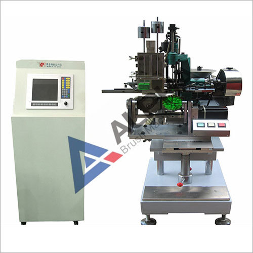 3 Axis Double Color Toilet Brush Tufting Machine