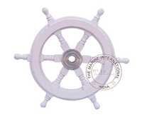Whitewash Ship Wheel