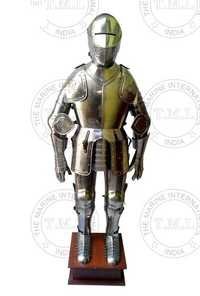 Medieval Knight Full Body Armour With Stand