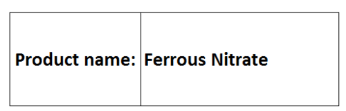 Ferrous compounds