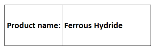 Ferrous compounds