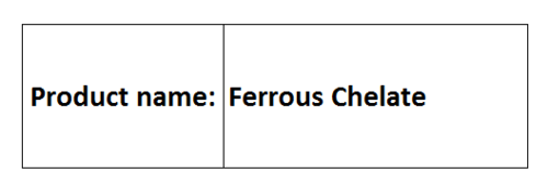Ferrous compounds