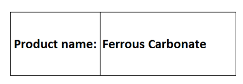 Ferrous compounds