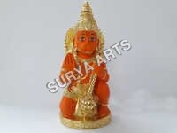Gold Plated Hanuman Ji Statue
