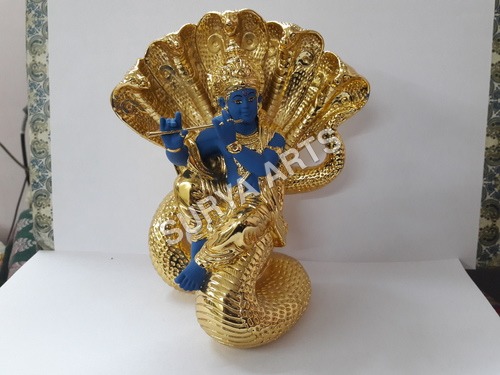 Gold Plated Idol Statue