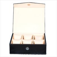 Fico Black Watch Box for 6 watches