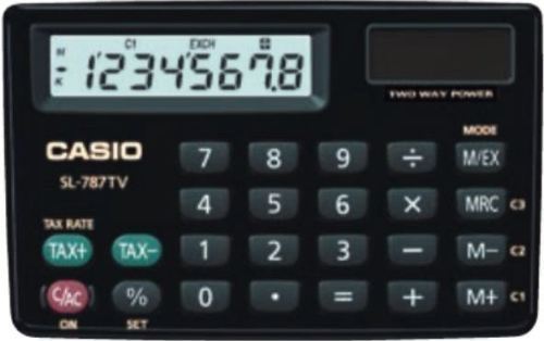 Protable Type - 6.3(h) x 91.5(w) x 58(d) mm, Durable Metal Faceplate, Two-Way Power (Solar + Battery), 8-Inch Display, Key Rollover, Black