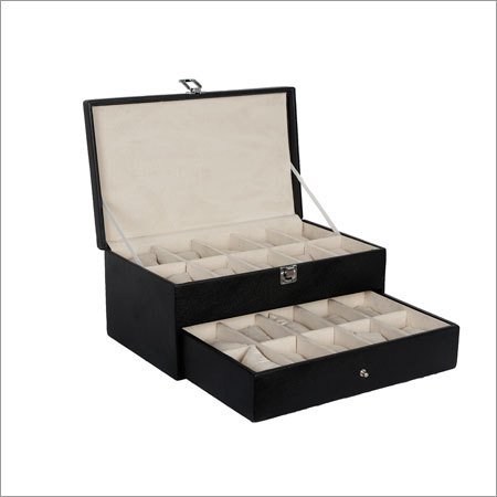 Hard Craft Black Watch box For 20 Watches