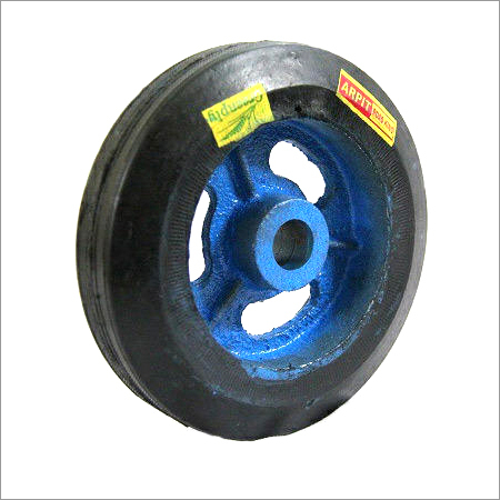 Bonded Rubber Wheels - Rubber Material, Diameter 100-500 mm, Width 20-150 mm | Low Maintenance, Longer Service Life, Robust Build Quality