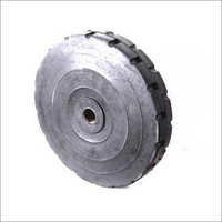 Garbage Trolley Tyres - Rubber Material, 300x50 Mm Black Dimensions, 100-150 Kg Loading Capacity, Corrosion Resistant, Tough And Durable Design