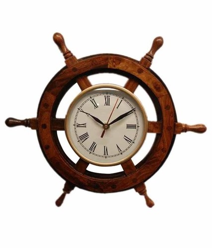Desi Karigar Wheel Clock