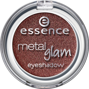 Metal Glam Eyeshadow - Powder Mica, 3cm Diameter, Brown | Metallic Finish, Long-Lasting, Smooth Texture