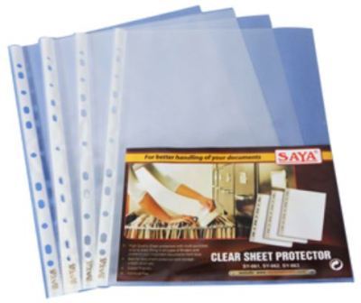 Sheet Protector - Archival Safe Polypropylene, A4 & A5 Sizes | Ultra Clear, 11 Hole Punched, Copier Friendly, Moisture & Dust Resistant