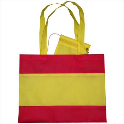 Red & Yelow Non Woven Bag