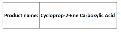 Cycloprop-2-Ene Carboxylic Acid