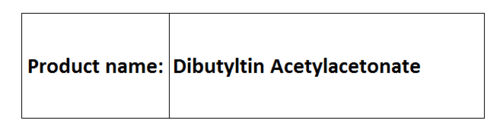 Dibutyltin Acetylacetonate
