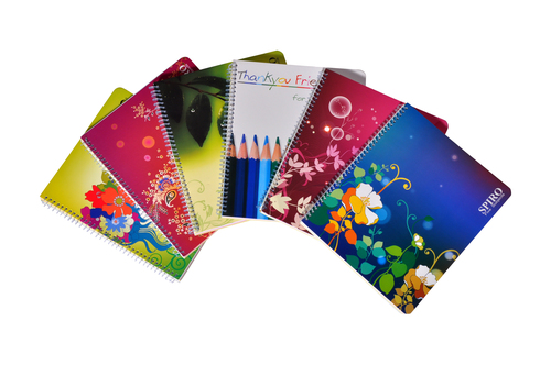 Paper Note Pad - 14.8 x 21 cm | Finest Quality Material Superior & Smoother Paper Strong Grip & Micro Perforated Available in Ruled & Plain Variants