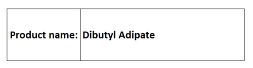 Dibutyl Adipate
