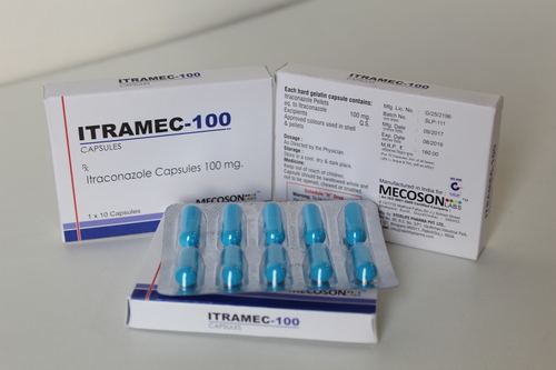 Itraconazole 100 By MECOSON LABS PRIVATE LIMITED
