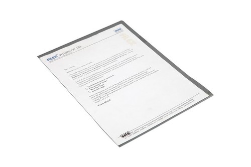 Clear Holder - A4 Size Transparent White | Pack of 20 Folders Ultrasonic Welding for Enhanced Durability Available in Various Shades