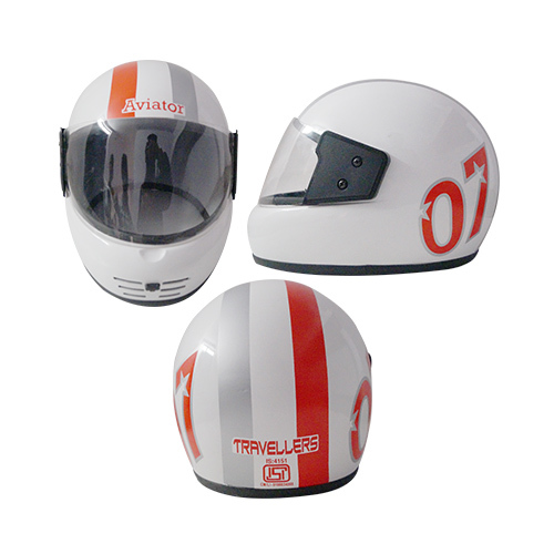 Aviator Red-07 With White Paint