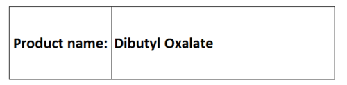 Dibutyl Oxalate - Colorless Liquid, Boiling Point 243-245 °C | High Purity Solvent, Chemical Intermediate, Versatile