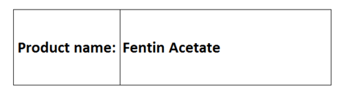 Fentin Acetate
