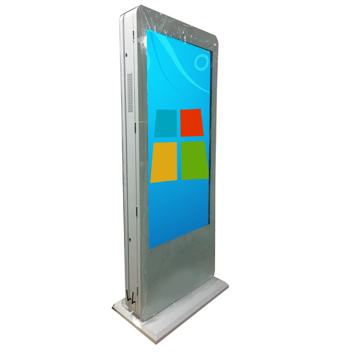 42 inch indoor ultra-wide lcd display double sides kiosk for restaurant