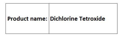 Dichlorine Tetroxide