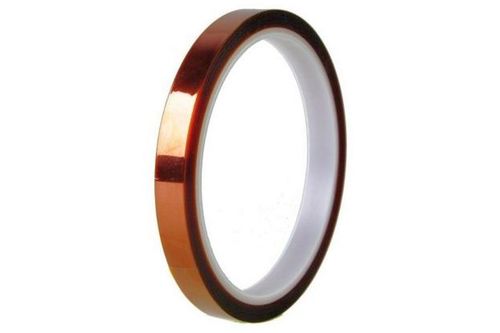 Kapton Polyimide Tape - High-Temperature Resistance, Ideal for Fastening Heating Elements and Sensors, 1 Piece