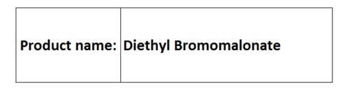 Diethyl Bromomalonate - Colorless Liquid, Boiling Point 240-245 °C, Density 1.34 g/mL | High Purity, Versatile Reagent for Organic Synthesis