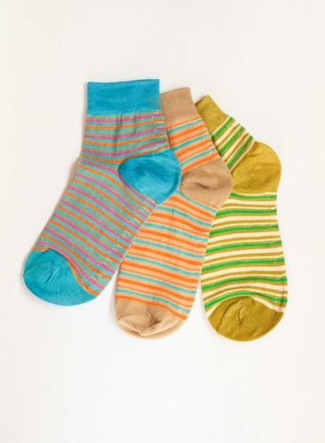 LYCRA STRIPER ANKLET Socks
