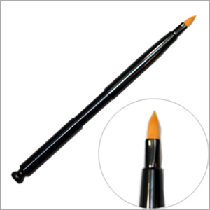 Black Reversible Gear Lip Brush